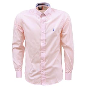 Camisa Manga Longa Rosa Austin Western 33929