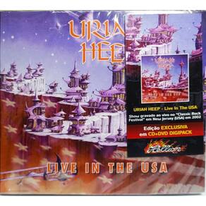 CD Uriah Heep – Live In The USA (CD+DVD)