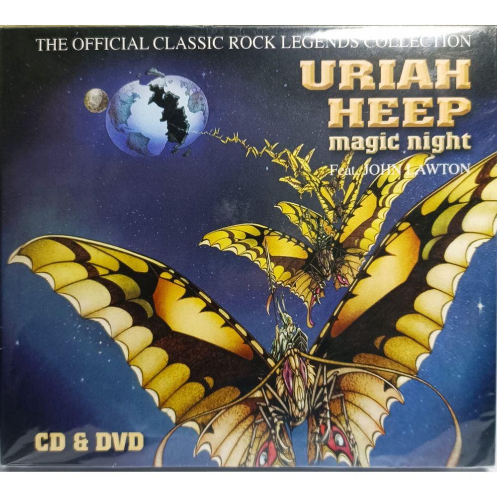 CD  Uriah Heep Feat. John Lawton – Magic Night (CD+DVD)