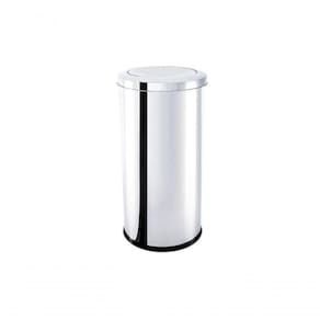 Lixeira Inox Tampa Basculante 64l Decorline 35x70cm
