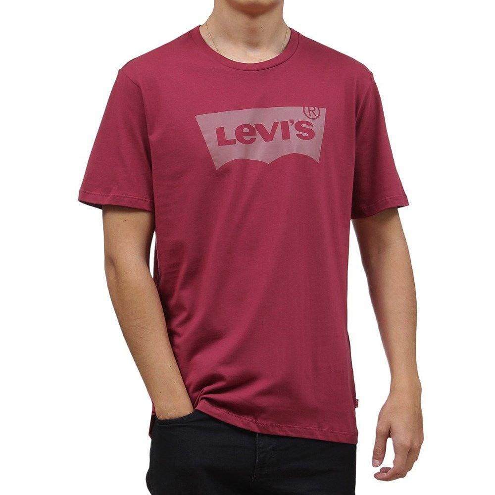 Camiseta Masculina Vermelha Levi`s 33736