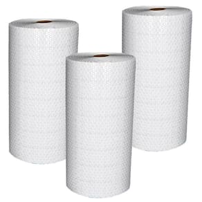 Rolo de Plástico Bolha Bubina de 1,30 x 100 Metros Kit 3 Rolos EXTRA