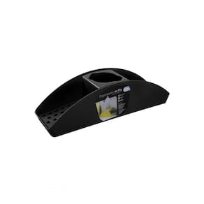 Organizador De Pia Basic 32,2 X 8,6 X 9,1 Cm Preto Coza