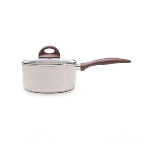 Panela Com Tampa ø18 Ceramic Life Granada Indução - Brinox 18 Cm Vanilla Brinox