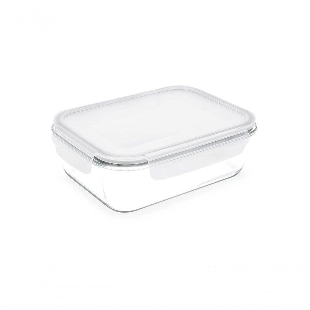 Pote Retangular Hermético Lock&stock 180 Ml Brinox 12,7x8,9x5 Cm - Brinox