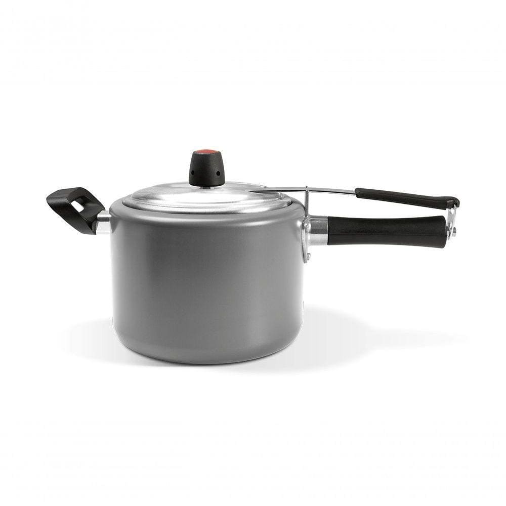 Panela De Pressão - Vapt ø 20 X 15 Cm 4,5 L Prata Brinox
