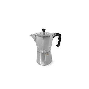 Cafeteira Estilo Italiano Alumínio 6 Xícaras 300ml Café Intenso E Forte Inox