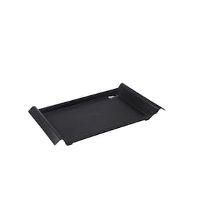 Bandeja Casual Pequena 34 X 19 X 3,8 Cm Preto Coza