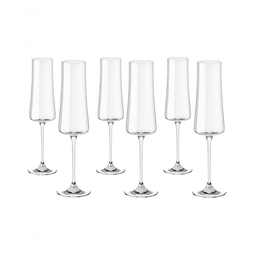 Taça Para Espumante Pleasure 210ml Haus Concept 26,3 X 7 Cm - Haus