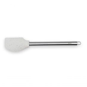 Espátula Aço Inoxidável Base Silicone 33 Cm Para Panela Antiaderente Linha Duo Brinox Vanilla