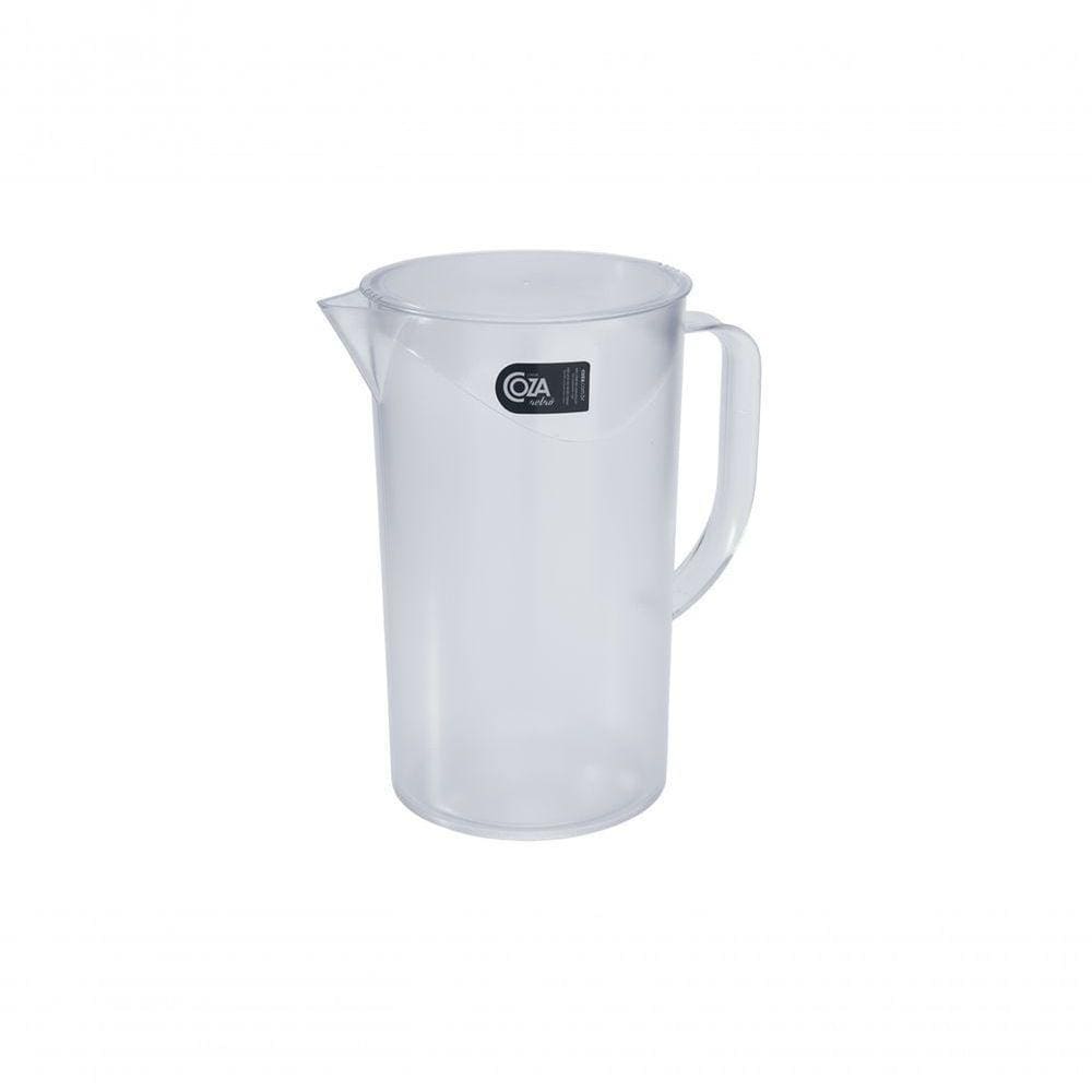 Jarra Com Tampa Casual 19,2 X 13,5 X 22,4 Cm 2ll Cristal Coza
