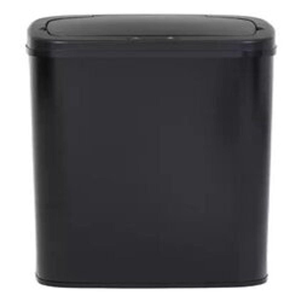 Lixeira Automática Aço C/ Sensor 50 Litros 78x32x24cm Black