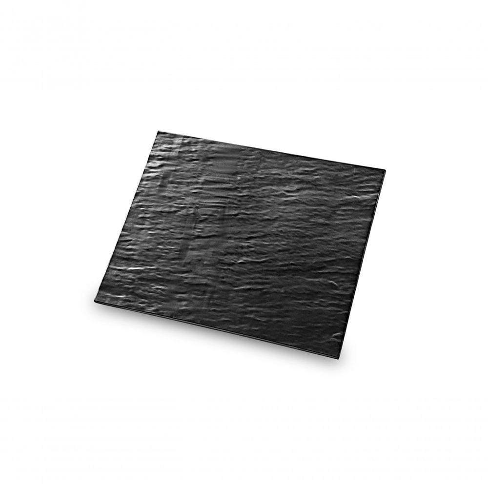 Tábua Retangular - Stone 32,5 X 26,5 X 1 Cm Preto Haus Haus