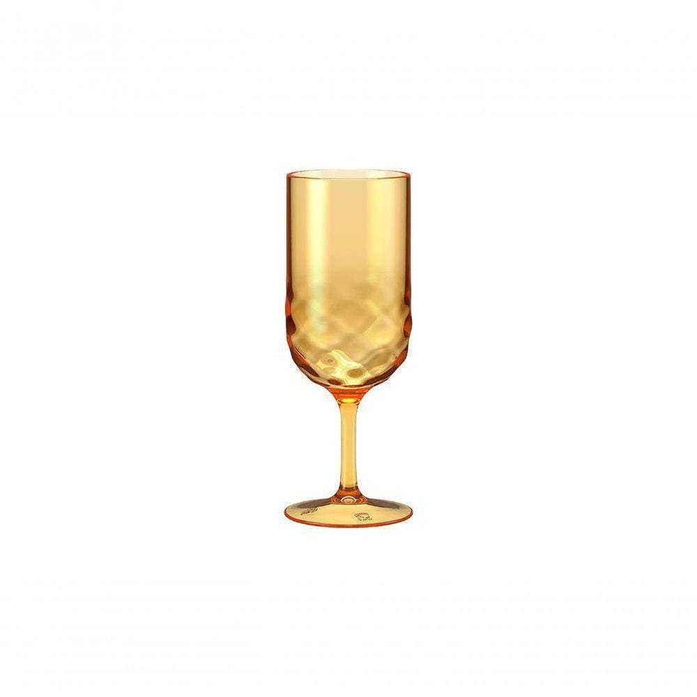 Taça 300 Ml Plástico Cor Laranja Flame Linha Wave Coza Laranja