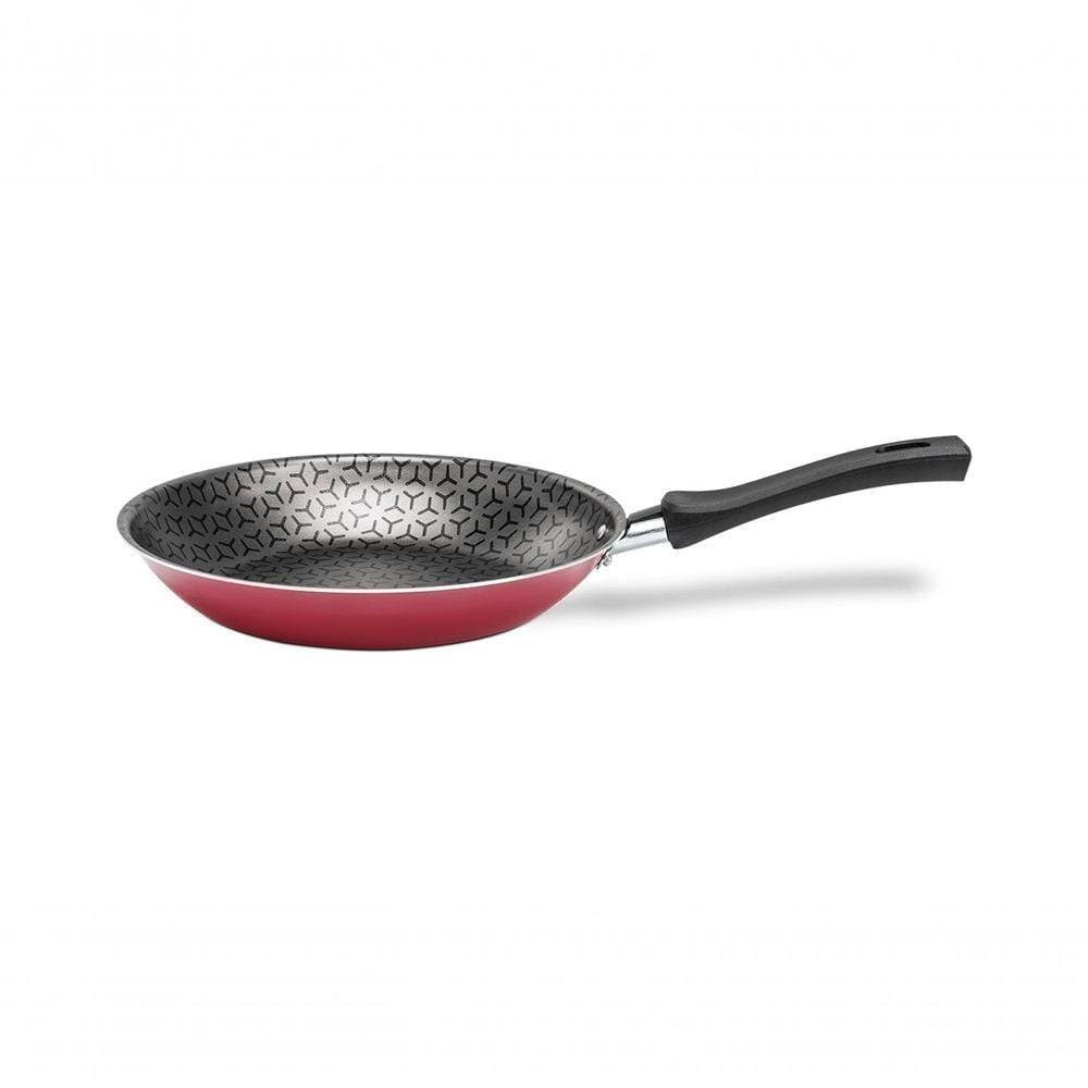 Frigideira 22 Cm 1,2 L Revestimento Pro-flon Antiaderente Cor Borgonha Linha Anis Brinox