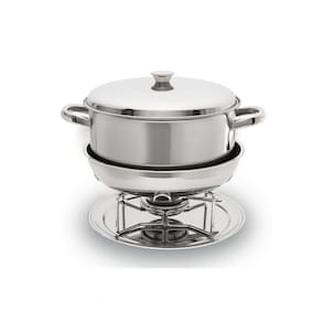 Rechaud Com Banho Maria 5,7 Litros - Platanos - Brinox
