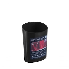 Escorredor De Talheres Glass 11,7 X 8,1 X 16,2 Cm Preto Coza