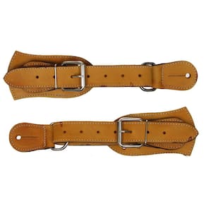 Correia de Espora em Couro Amarelo Freedom 32028