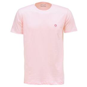 Camiseta Masculina Rosa Bordada Tuff 32846