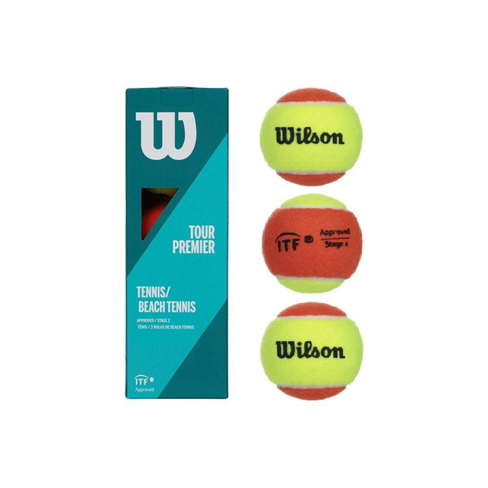 3 Bolas de Beach Tennis Wilson Tour Premier - 1 cx