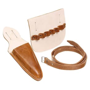 Cinto Porta Ferramentas de Couro Marrom Rodeo West 30358