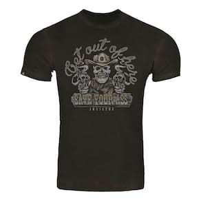Camiseta Masculina Marrom Estampada Invictus 30393