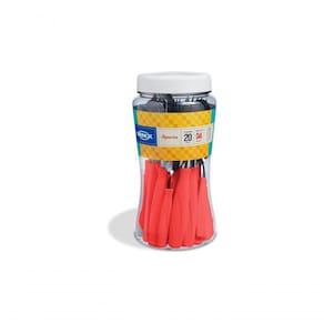 Faqueiro Itaparica 20 Peças Vermelho Brinox