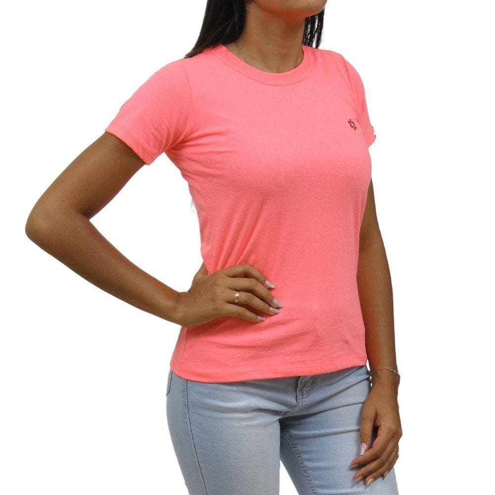 Camiseta Feminina Rosa Neon Tuff 33470