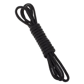 Meada de Corda Trançada 100% Polipropileno 6mm x 20mt Preta - Rodeo West 28404