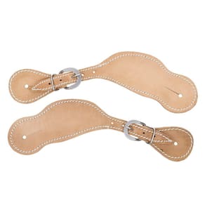 Correia de Espora em Couro Natural com Óleo Bronc-Steel 29265