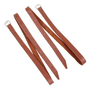Loro de Couro Havana para Arreios e Selas com Fivela de Metal Bronc-Steel 28744