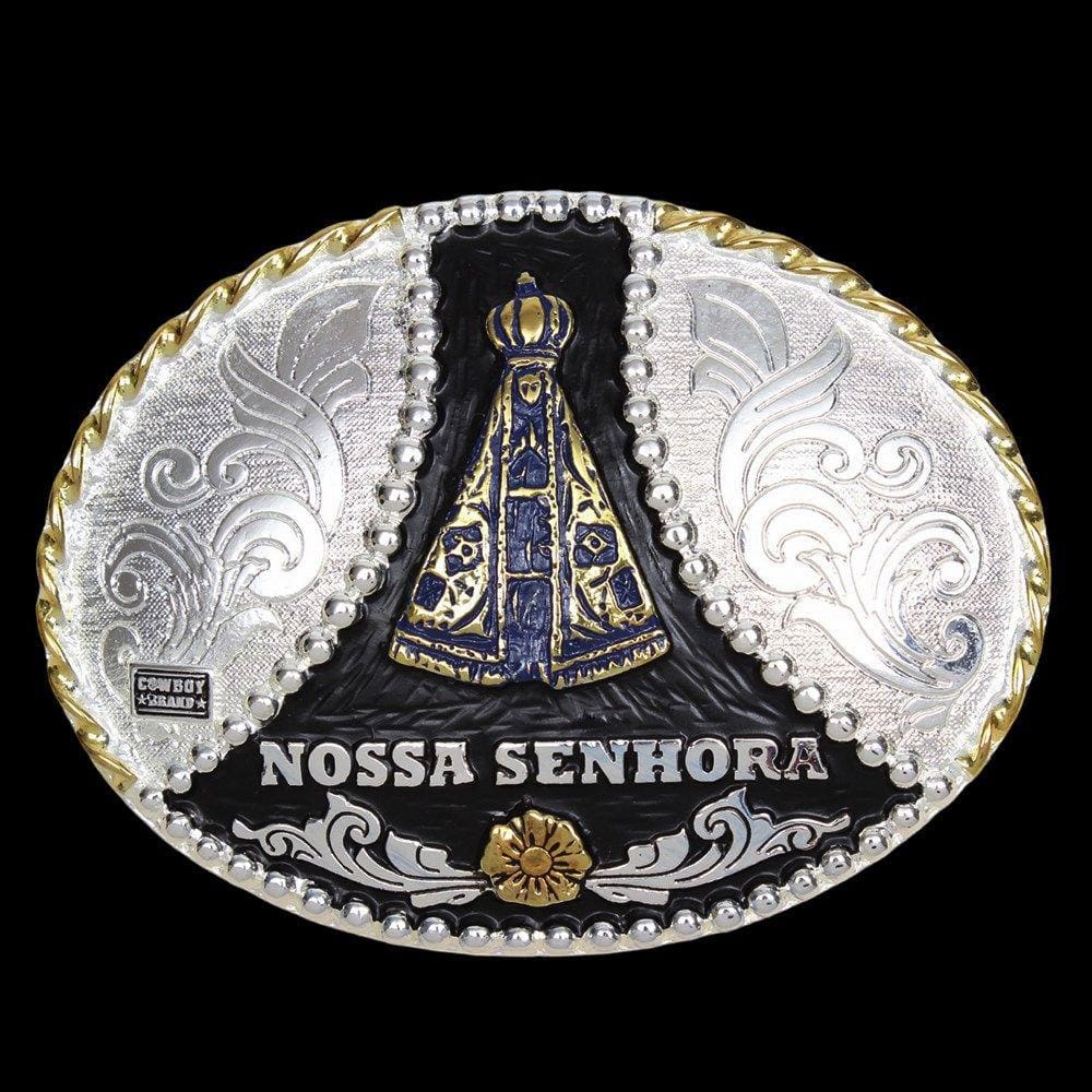 Fivela Nossa Senhora Oval Cowboy Brand 33651