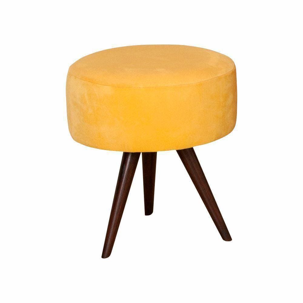 Puff Safira Cor Amarelo