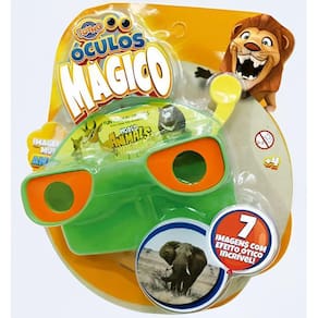 Brinquedo Óculos Mágico Com 7 imagens de Efeito Ótico Toyng