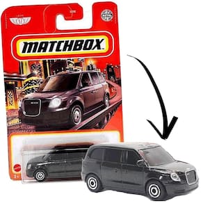 Miniatura Matchbox Levc Tx Taxi Preto Metal Mattel GVX56