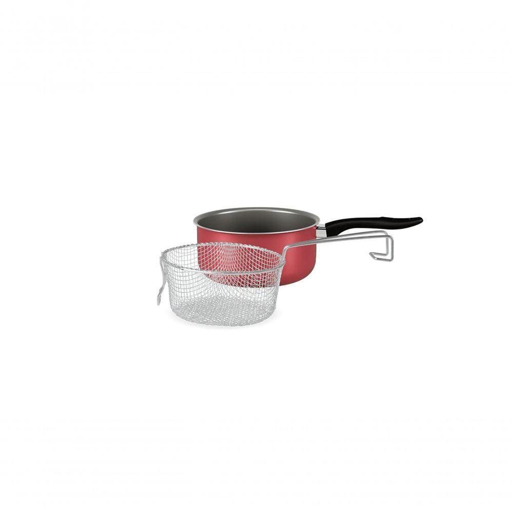 Fritadeira ø20 Cm 2,65 L Chilli Brinox ø 20 X 10 Cm - 2,65 L Cereja Brinox