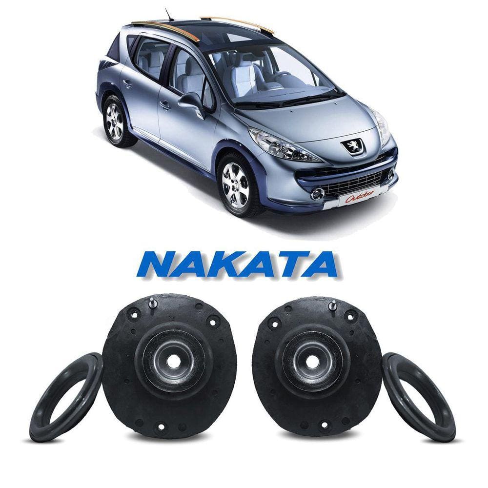 Par Batente Rolamento Dianteiro Peugeot 207 Sw 2008 Até 2013