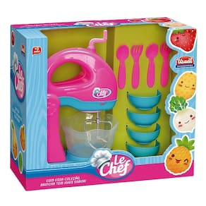 Batedeira Infantil Com Acessórios Le Chef 312 - Usual Brinquedos