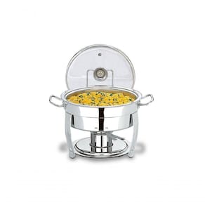 Rechaud Redondo 5 Litros - Savoy 31 X 43 Cm - Brinox