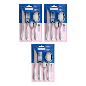 Kit 48 Peças Faqueiro Jogo de Talheres Inox Laguna Tramontina