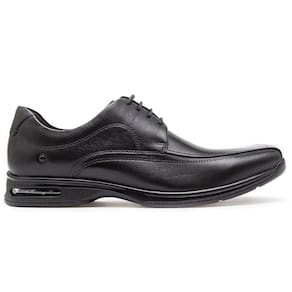 Sapato Social De Couro Democrata Smart Comfort Ar Spot 448026