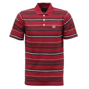 Camisa Masculina Gola Polo Vermelha Dock`s 33046