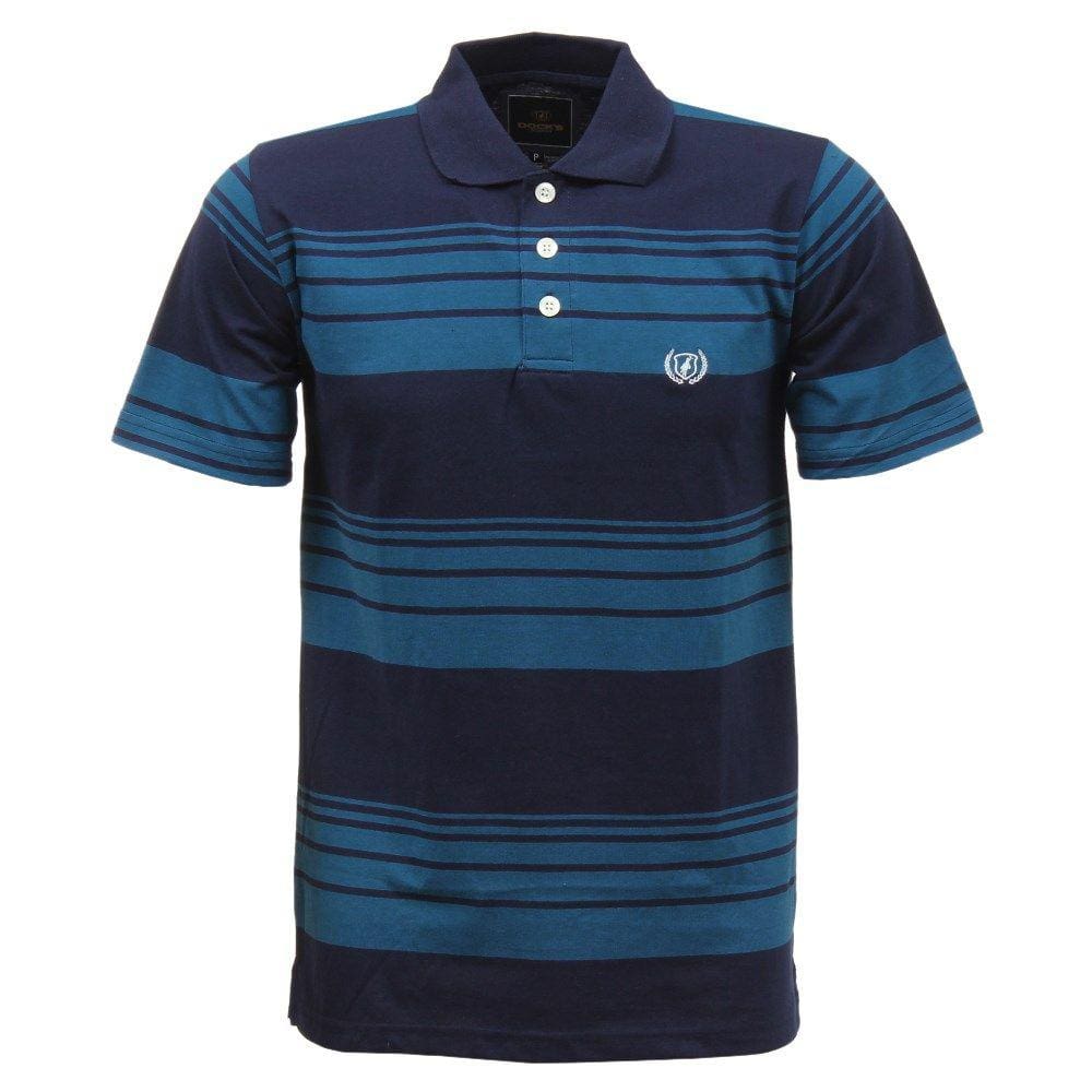 Camisa Masculina Gola Polo Azul Marinho Dock`s 33044