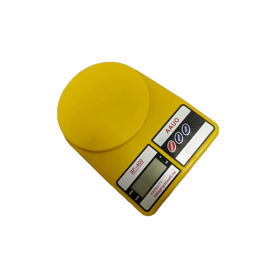 Balança Digital Precisão Cozinha 10 Kg Dieta Nutrição  Amarela