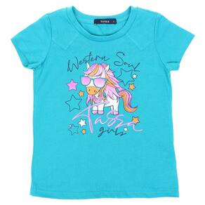 Blusa Infantil Feminina Turquesa Tassa 32108