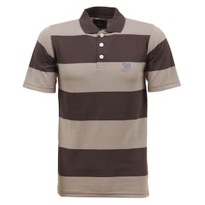 Camisa Masculina Gola Polo Marrom Dock`s 33047