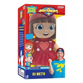 Boneca Gi Neto Aventureira Vermelha Rosita - 1241