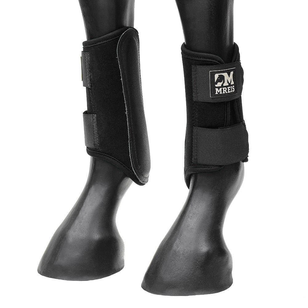 Caneleira para Cavalo em Neoprene Preto M Reis 31639