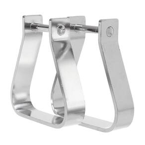 Estribo de Alumínio com Base de 3,8cm Bronc-Steel 31698