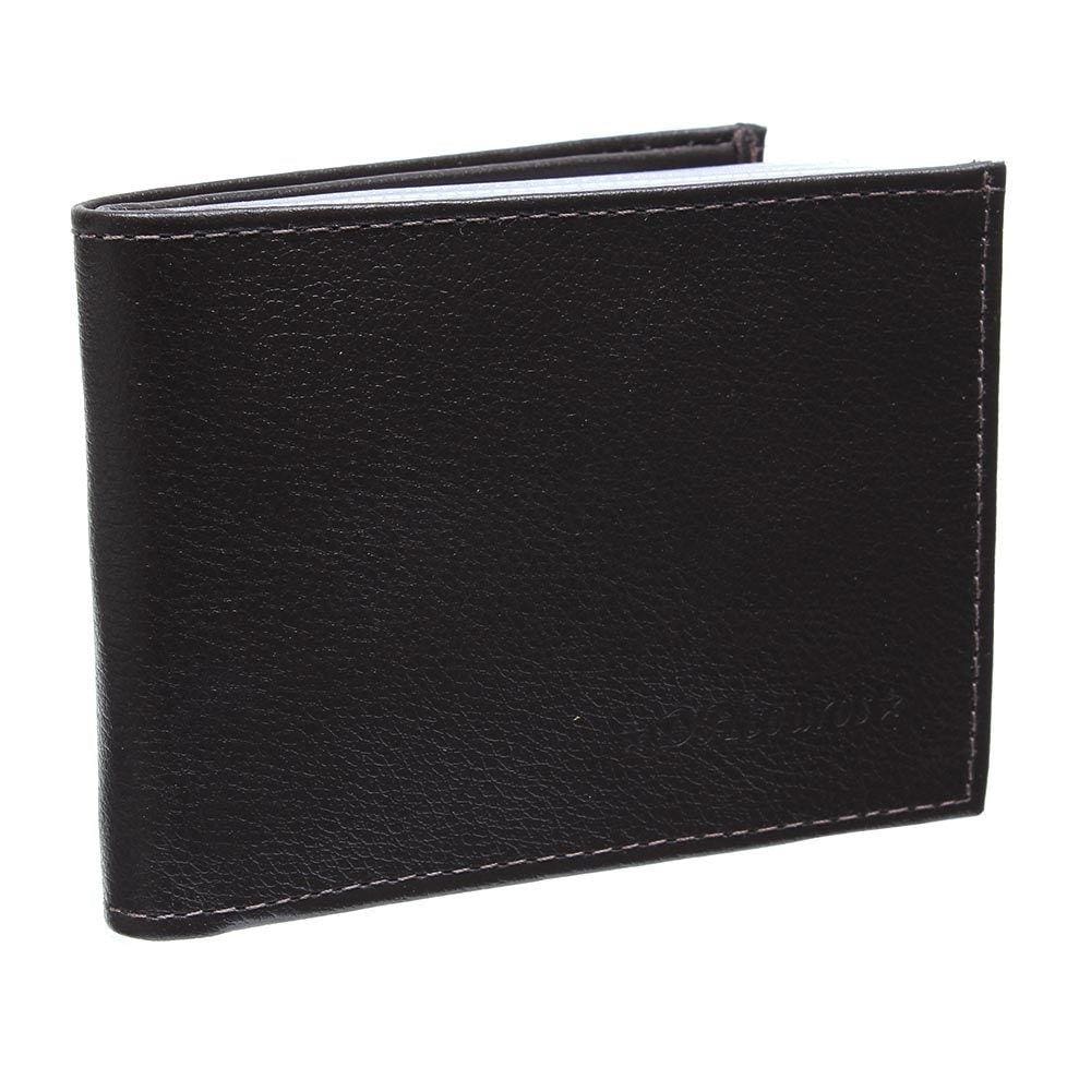 Carteira Masculina em Couro Soft Marrom DH Couros 32250